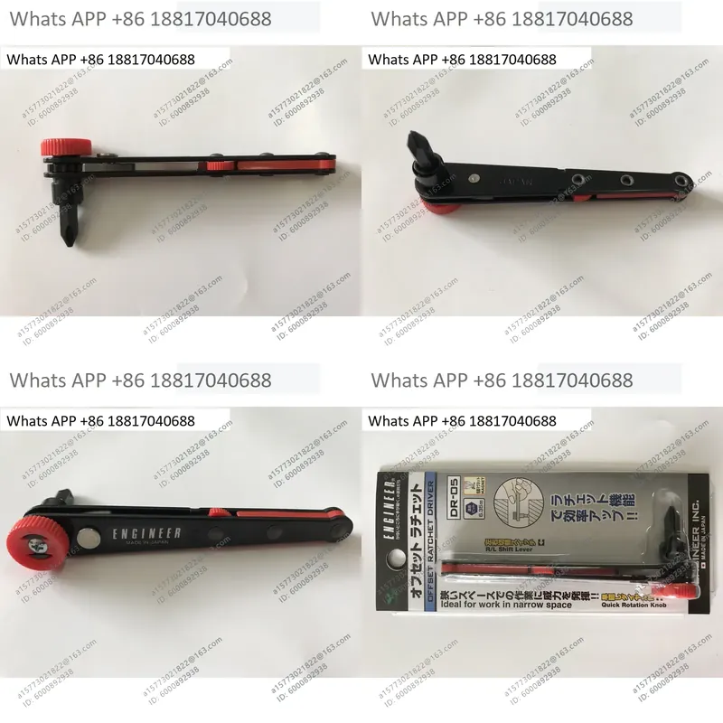 Electronics Repair Engineer - 1PC エンジニア用ラチェットドライバー DR-05 DR-06 DR-56 輸入精密修理ツールセットエレクトロニクス携帯電話ラップトップ用
