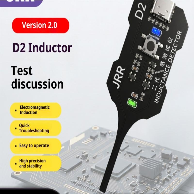 Electronics Repair Engineer - V2.0 Type-C インダクタンス テスター 電子修理技術者およびエンジニア向けの精密電話マザーボード故障検出器