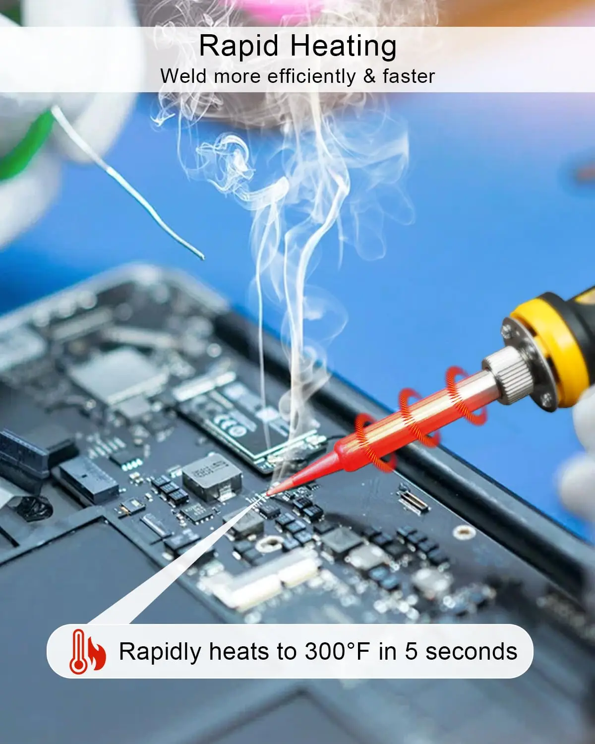 ポータブルはんだごてキット、Dewalt 20Vバッテリー対 - Elektronik Repair のレビューと価格