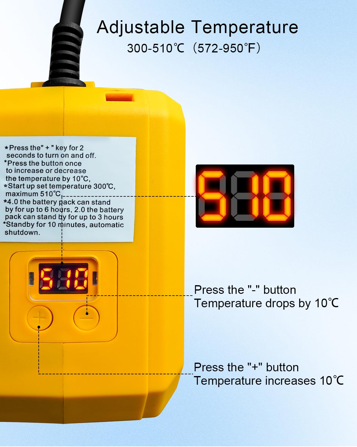 ポータブルはんだごてキット、Dewalt 20Vバッテリー対 - Elektronik Repair のレビューと価格