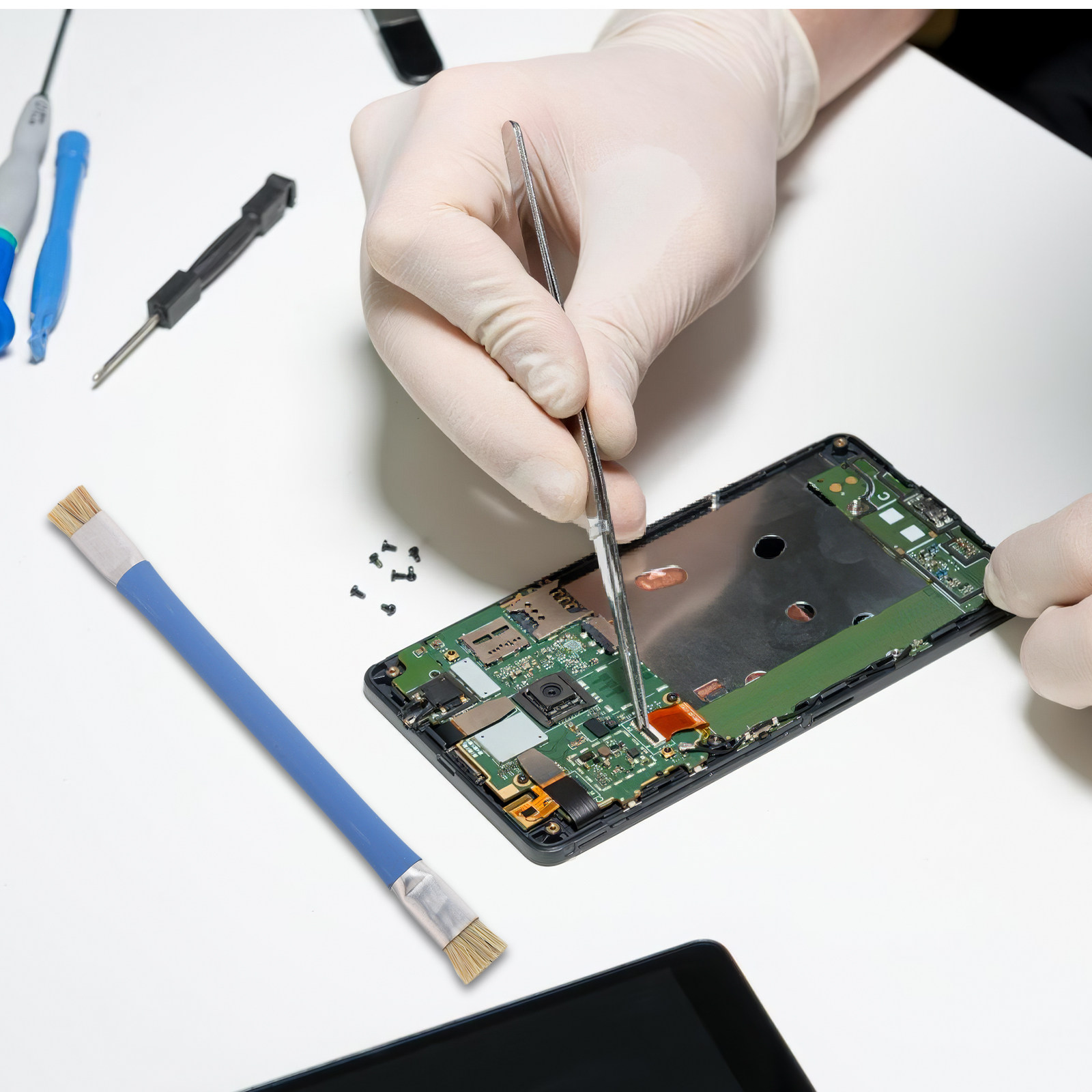 4本セットの帯電防止ESDクリーニングブラシ。スマートフォン - Electronics Repairs のレビューと価格