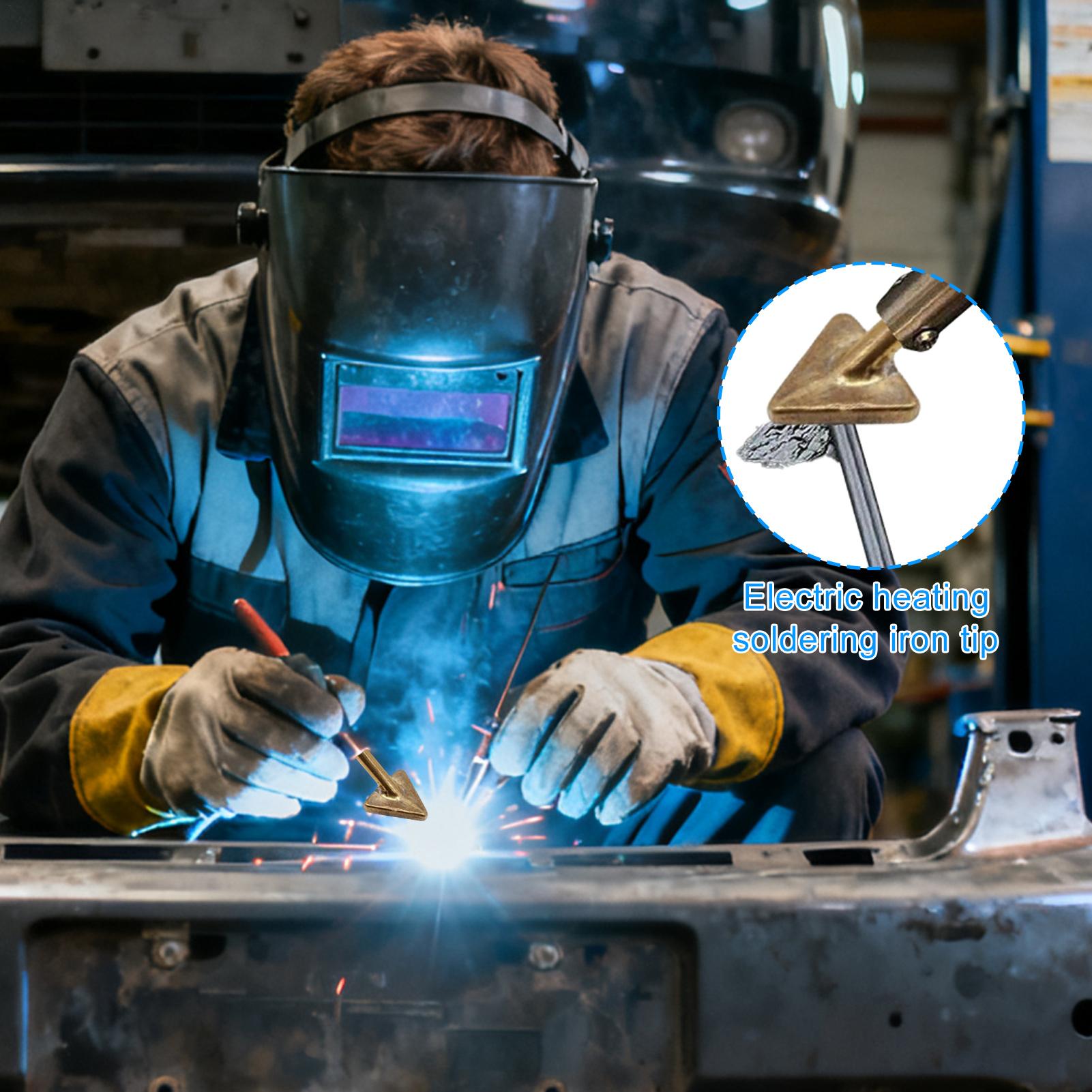 はんだごての先端三角形銅修理ツール電子プロジェクトワークショ - Electronics Repair Garage のレビューと価格