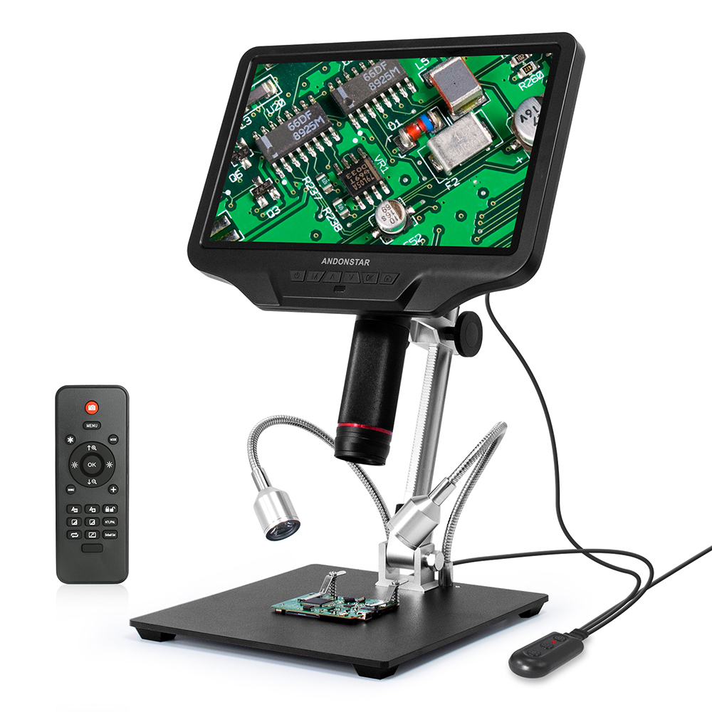 Andonstar-AD409 hdmiデジタル顕微鏡,電子 - Electronics Repair Microscope のレビューと価格
