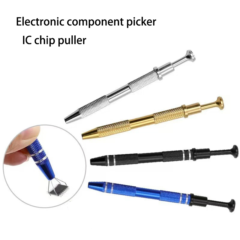 4つの爪ICチップグリッパー抽出器、電子部品グラバー、スクリ - Elektronik Repair のレビューと価格