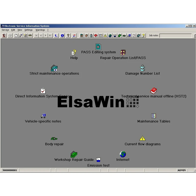 最新のホットカーメンテナンスツール Elsawin 6.0  - Elektronik Repair のレビューと価格