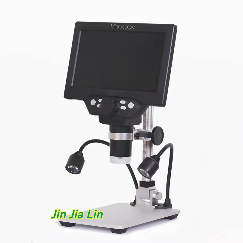 7インチ 1-1200倍 HDデジタルLCD顕微鏡、補助ライ - Electronics Repair Microscope のレビューと価格