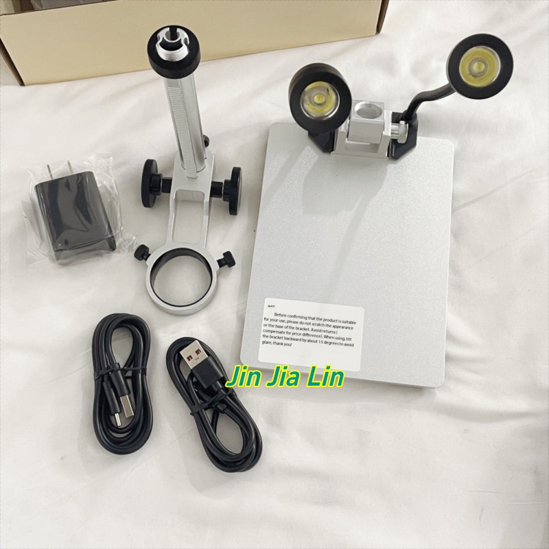 7インチ 1-1200倍 HDデジタルLCD顕微鏡、補助ライ - Electronics Repair Microscope のレビューと価格